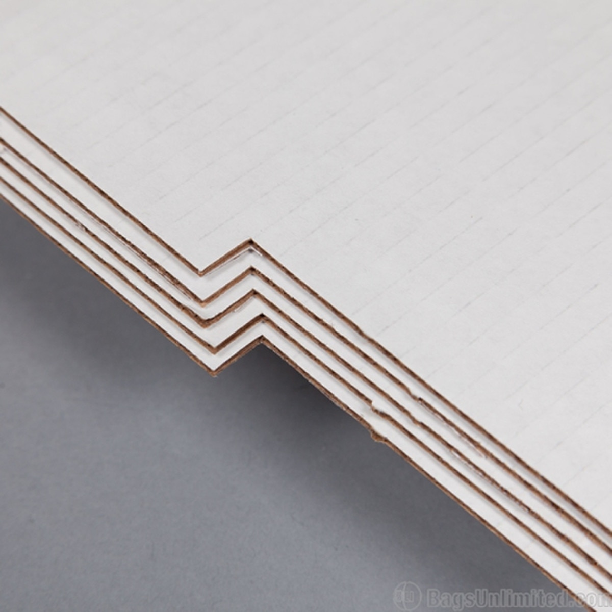 Comic Divider - White Corrugated